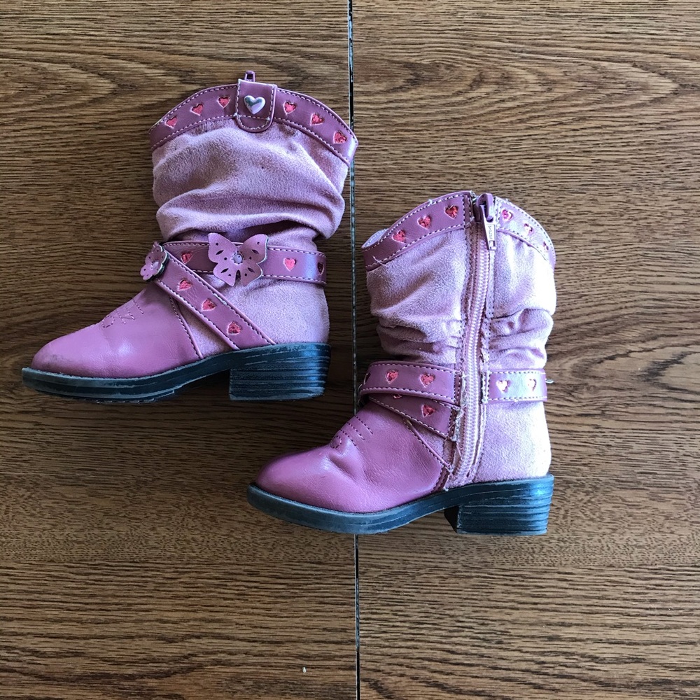 Pink Cowgirl Boots